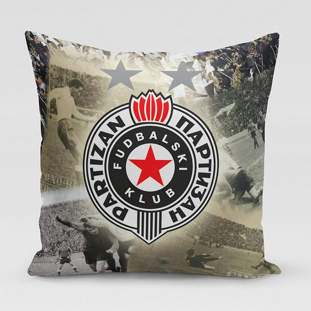 Ukrasni jastučić Partizan retro