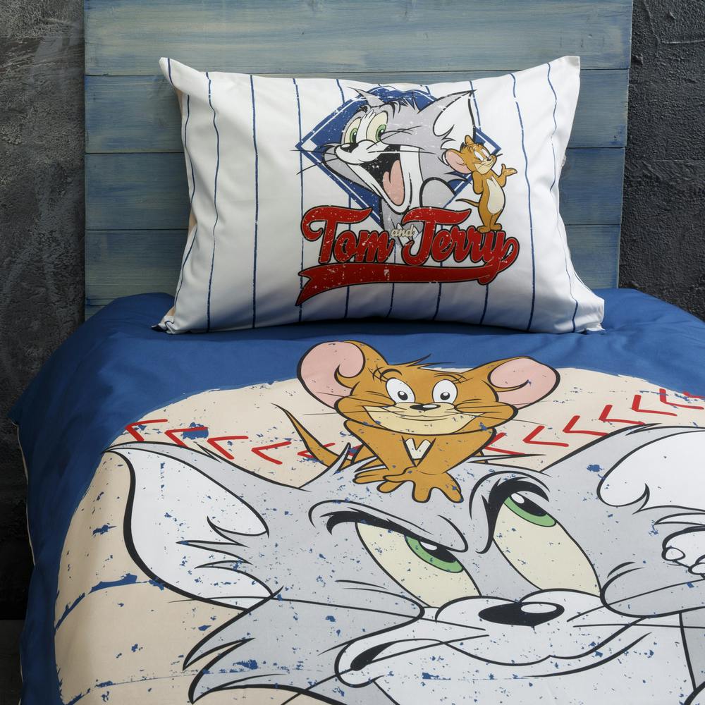 Posteljina za decu Tom and Jerry plava