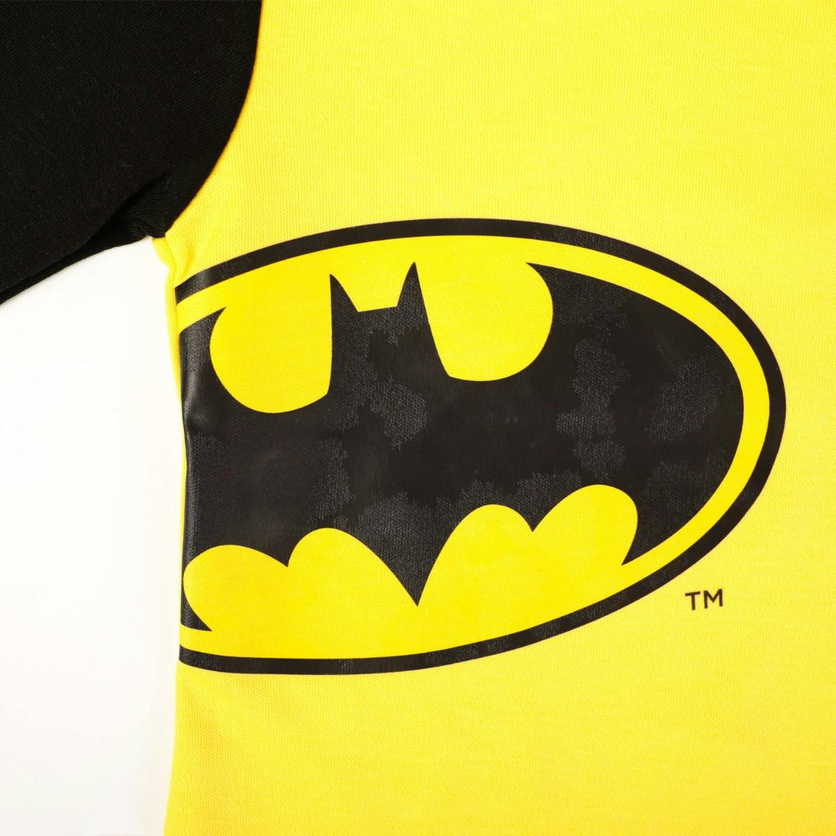 Bodi Batman žuti sa crnim rukavima