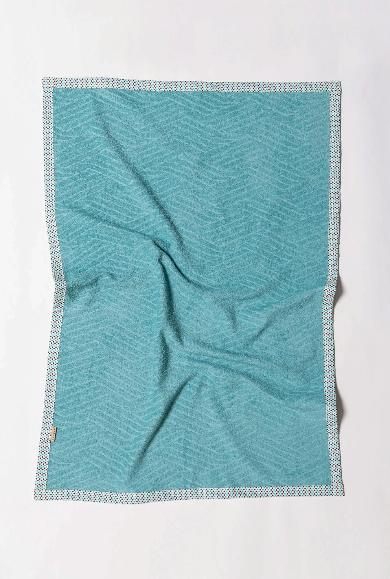 Bebi prekrivač frotir plavi
